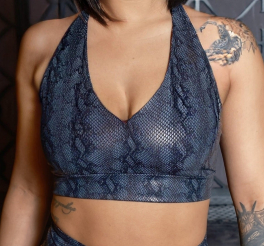 The Bralette in Serpent Grey