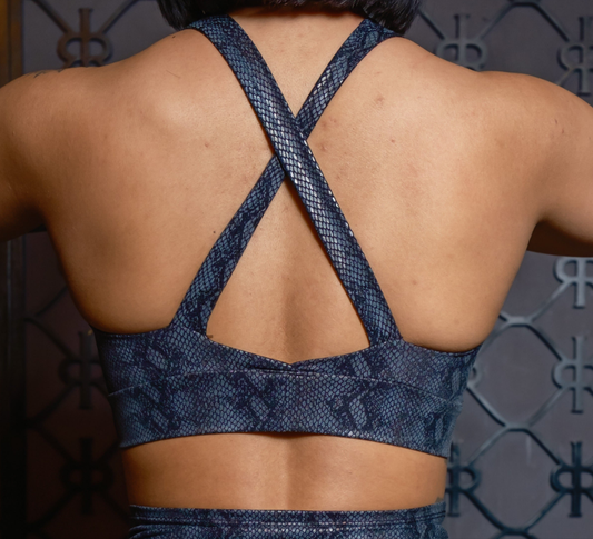 The Bralette in Serpent Grey