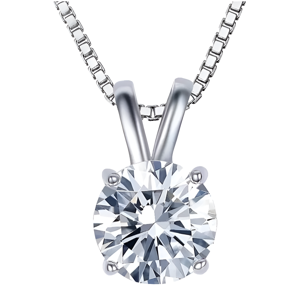 925 silver 2ct Solitaire CZ