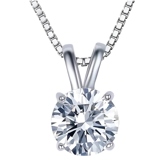 925 silver 2ct Solitaire CZ