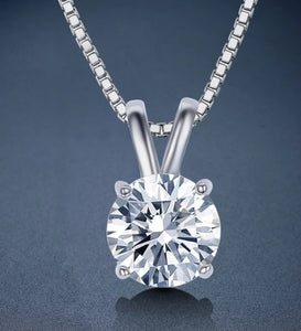 925 silver 2ct Solitaire CZ